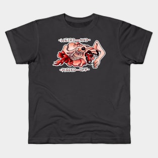 the thing "WEIRD AND PISSED OFF" Kids T-Shirt